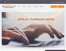 Tablet Screenshot of akol.pl